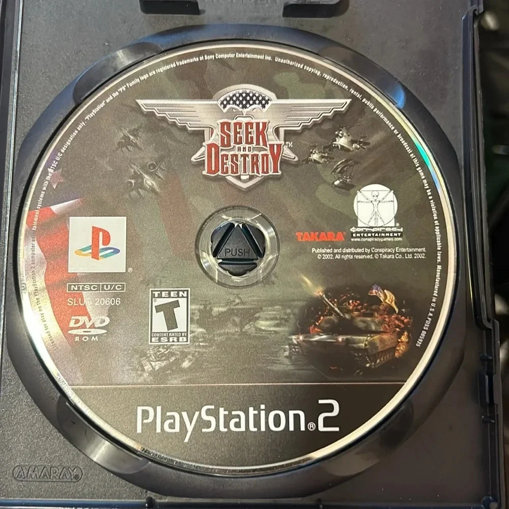 PlayStation 2 Game-Seek And Destroy